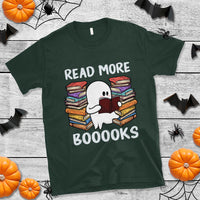 Halloween Reading T Shirt Read More Books Cute Ghost Boo Sheet - Wonder Print Shop
