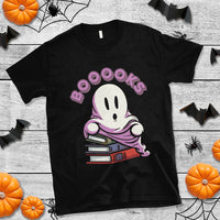 Halloween Reading T Shirt Booooks Cute Ghost Boo Sheet - Wonder Print Shop