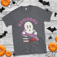 Halloween Reading T Shirt Booooks Cute Ghost Boo Sheet - Wonder Print Shop