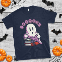 Halloween Reading T Shirt Booooks Cute Ghost Boo Sheet - Wonder Print Shop