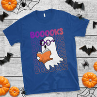 Halloween Reading T Shirt Booooks Cute Ghost Nerd Boo Sheet - Wonder Print Shop