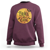 Halloween Season Sweatshirt Spooky Season Is Coming Scary Night - Wonder Print Shop
