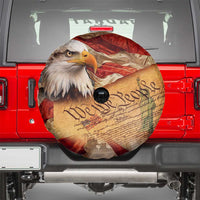 We The People Patriotic Eagle American Flag Spare Tire Cover Liberty Freedom USA Pride Tribute 4th of July Independence Celebration