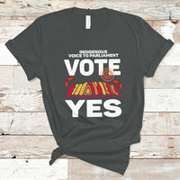Australia Indigenous T Shirt Vote Yes Voice To Parliament Urulu - Wonder Print Shop