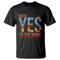 Australia Indigenous T Shirt Vote Yes To The Voice Aboriginal And Torres Strait Islanders - Wonder Print Shop