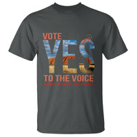 Australia Indigenous T Shirt Vote Yes To The Voice Aboriginal And Torres Strait Islanders - Wonder Print Shop