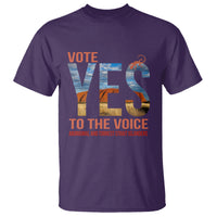 Australia Indigenous T Shirt Vote Yes To The Voice Aboriginal And Torres Strait Islanders - Wonder Print Shop