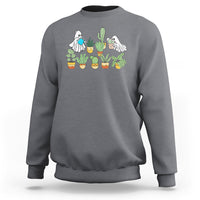 Halloween Gardening Sweatshirt Cute Gardener Boo Sheet Ghost Garden Plants Lover Halloween Costume - Wonder Print Shop
