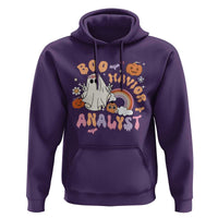 Behavior Analyst Halloween Boo Sheet Hoodie Boo-Havior Analyst ABA RBT BCBA Therapist - Wonder Print Shop