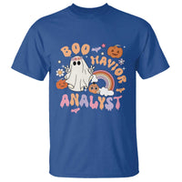 Behavior Analyst Halloween Boo Sheet T Shirt Boo-Havior Analyst ABA RBT BCBA Therapist - Wonder Print Shop