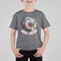 Baby Hippo Moo Deng T Shirt For Kid Cute Pygmy Hippopotamus Bouncy Pig - Wonder Print Shop