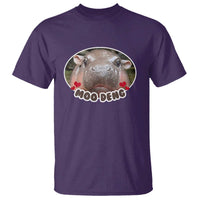 Baby Hippo Moo Deng T Shirt Cute Pygmy Hippopotamus Meme - Wonder Print Shop