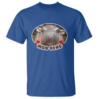 Baby Hippo Moo Deng T Shirt Cute Pygmy Hippopotamus Meme - Wonder Print Shop