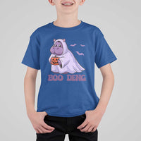 Baby Hippo Moo Deng T Shirt For Kid Boo-deng Halloween Cute Pygmy Hippopotamus - Wonder Print Shop
