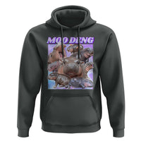 Baby Hippo Moo Deng Hoodie The Famous Cute Pygmy Hippopotamus - Wonder Print Shop