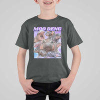 Baby Hippo Moo Deng T Shirt For Kid The Famous Cute Pygmy Hippopotamus - Wonder Print Shop