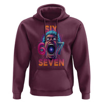 Mason 67 Chaos Edition Hoodie Psychedelic Screaming Six Seven Meme - Wonder Print Shop