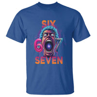 Mason 67 Chaos Edition T Shirt Psychedelic Screaming Six Seven Meme - Wonder Print Shop