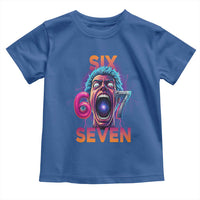 Mason 67 Chaos Edition Toddler T Shirt Psychedelic Screaming Six Seven Meme - Wonder Print Shop