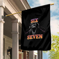 Mason 67 Kid Meme Garden Flag Devil Edit Viral Six Seven Scream - Wonder Print Shop