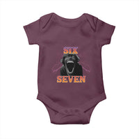 Mason 67 Kid Meme Baby Onesie Devil Edit Viral Six Seven Scream - Wonder Print Shop