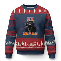 Mason 67 Kid Meme Ugly Christmas Sweater Devil Edit Viral Six Seven Scream - Wonder Print Shop