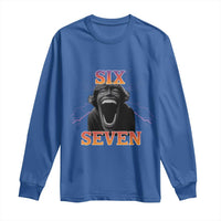 Mason 67 Kid Meme Long Sleeve Shirt Devil Edit Viral Six Seven Scream - Wonder Print Shop