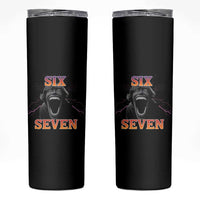 Mason 67 Kid Meme Skinny Tumbler Devil Edit Viral Six Seven Scream - Wonder Print Shop