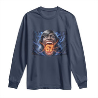 Screaming Mason 67 Kid Meme Long Sleeve Shirt Six Seven Viral Devil Transformation Horror Edit - Wonder Print Shop
