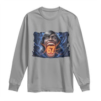 Screaming Mason 67 Kid Meme Long Sleeve Shirt Six Seven Viral Devil Transformation Horror Edit - Wonder Print Shop