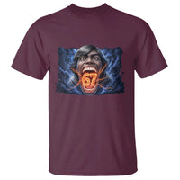 Screaming Mason 67 Kid Meme T Shirt Six Seven Viral Devil Transformation Horror Edit - Wonder Print Shop