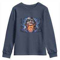 Screaming Mason 67 Kid Meme Youth Sweatshirt Six Seven Viral Devil Transformation Horror Edit - Wonder Print Shop
