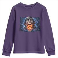 Screaming Mason 67 Kid Meme Youth Sweatshirt Six Seven Viral Devil Transformation Horror Edit - Wonder Print Shop