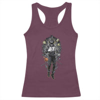 Mason 67 Energy Overload Racerback Tank Top Six Seven Meme Lightning Horror Devil Edit - Wonder Print Shop