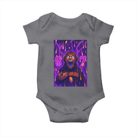 Mason 67 Meme Graphic Baby Onesie Glowing Eyes Devil Edit 6 7 Viral Six Seven Scream - Wonder Print Shop