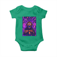 Mason 67 Meme Graphic Baby Onesie Glowing Eyes Devil Edit 6 7 Viral Six Seven Scream - Wonder Print Shop
