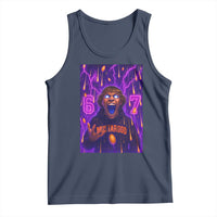 Mason 67 Meme Graphic Tank Top Glowing Eyes Devil Edit 6 7 Viral Six Seven Scream - Wonder Print Shop