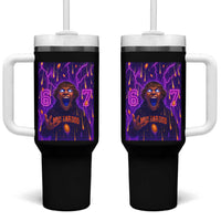 Mason 67 Meme Graphic Tumbler With Handle Glowing Eyes Devil Edit 6 7 Viral Six Seven Scream - Wonder Print Shop