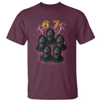 Mason 6 7 Meme Graphic T Shirt Six Seven 67 Meme Horror Edit Bootleg - Wonder Print Shop