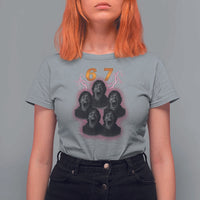 Mason 6 7 Meme Graphic T Shirt For Women Six Seven 67 Meme Horror Edit Bootleg - Wonder Print Shop