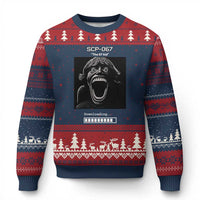 SCP 67 Mason The 6 7 Kid Meme Ugly Christmas Sweater Six Seven Boy Horror Edit - Wonder Print Shop