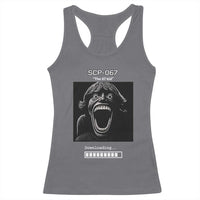 SCP 67 Mason The 6 7 Kid Meme Racerback Tank Top Six Seven Boy Horror Edit - Wonder Print Shop