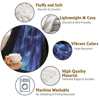 Six Seven Energy Overload Graphic Throw Blanket 67 Mason Kid Analog Horror Meme - Wonder Print Shop