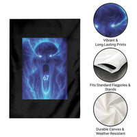 Six Seven Energy Overload Graphic Garden Flag 67 Mason Kid Analog Horror Meme - Wonder Print Shop