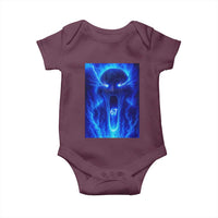 Six Seven Energy Overload Graphic Baby Onesie 67 Mason Kid Analog Horror Meme - Wonder Print Shop