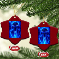 Six Seven Energy Overload Graphic Ceramic Ornament 67 Mason Kid Analog Horror Meme - Wonder Print Shop