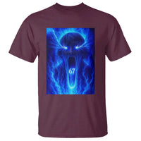 Six Seven Energy Overload Graphic T Shirt 67 Mason Kid Analog Horror Meme - Wonder Print Shop