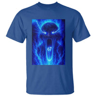 Six Seven Energy Overload Graphic T Shirt 67 Mason Kid Analog Horror Meme - Wonder Print Shop