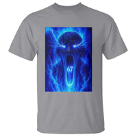 Six Seven Energy Overload Graphic T Shirt 67 Mason Kid Analog Horror Meme - Wonder Print Shop