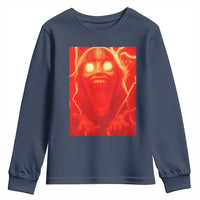 Mason 67 Devil Edit Graphic Youth Sweatshirt Viral 6 7 Possession Six Seven Meme - Wonder Print Shop
